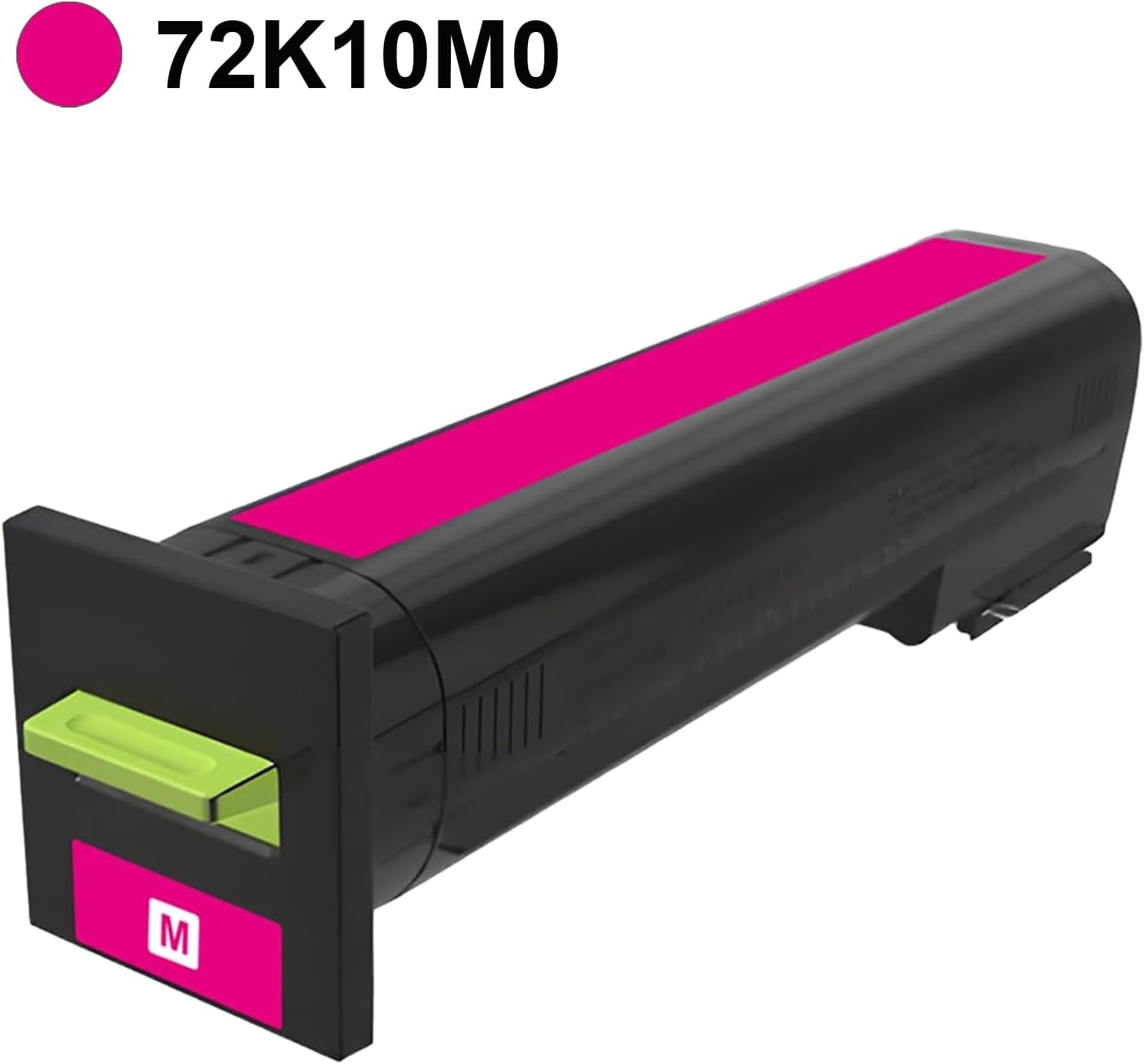 CX820 CX825 Toner Cartridge Remanufactured 72K10M0 Replacement for CS820 CX820 CX825 CX860 CX820dtfe CX825dtfe CX860dte CS820dte Printer (Magenta)