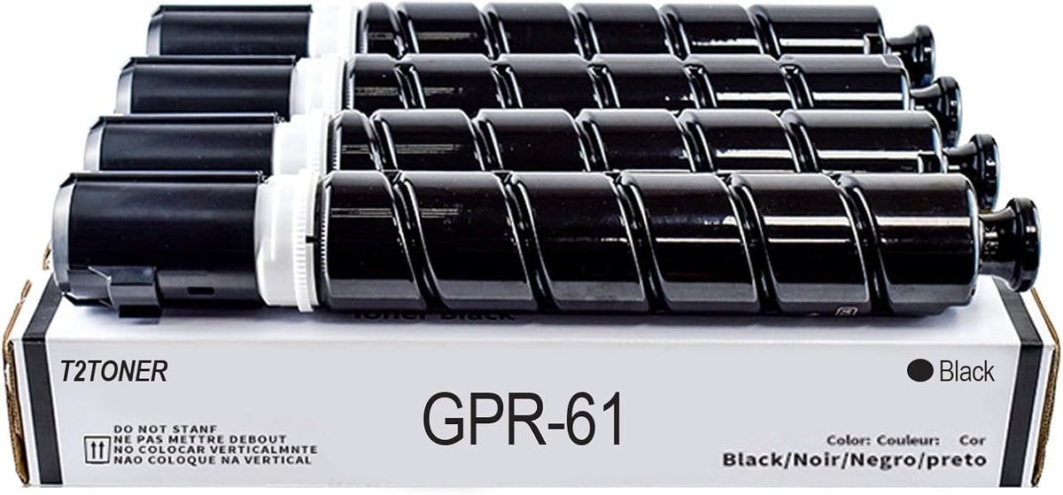 GPR61 Remanufactured Extra High Yield GPR-61 Toner Cartridge Repalcement for imageRUNNER Advance DX C5840i C5860i C5870i Series Printer. 4PK