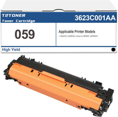 CRG059 059 Black Toner Cartridge 3623C001AA Replacement for i-SENSYS LBP852Cx Satera LBP851C LBP852Ci Printer(1-Pack)