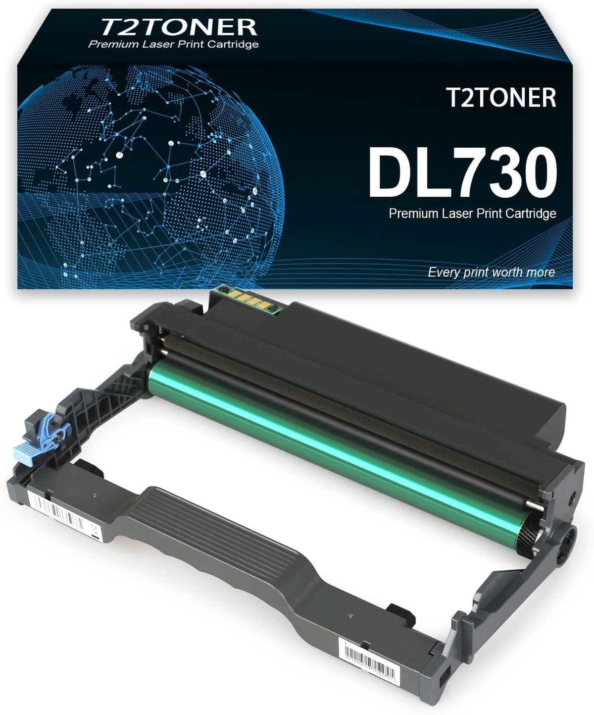 DL730 DL-730 Remanufactured Drum Unit Use for Pantum L2300DW L2350DW L2710FDW M118DW M15DW M29DW Printer 12,000 Pages(1 Pack)