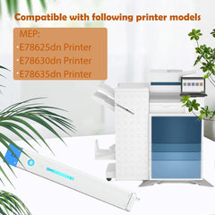 Remanufactured W9151MC Toner Cartridge Replacement for MEP E78625dn E78630dn E78635dn Printer 1Cyan (24,000 Pages）