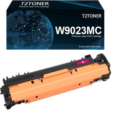 Remanufactured 1PK W9023 W9023MC Toner Cartridge Replacement for CLJ Managed E75245DN Printer (Magenta)