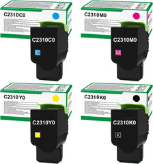 C2325 Remanufactured C231 Toner Cartridge C2310K0 C2310C0 C2310M0 C2310Y0 Replacement for C2325 C2535 C2425 MC2425 MC2325 MC2535 MC2640 Printer.