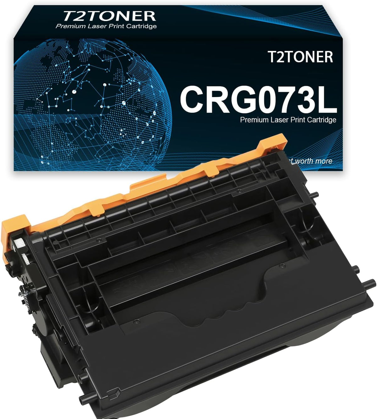 CRG073L 073L Toner Cartridge Remanufactured 073 Black Toner Replacement for Satera LBP361i LBP362i i-SENSYS LBP361dw Printers(1-Pack,11500 Pages)