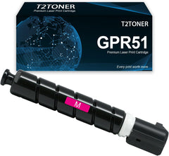 GPR51 8518B003AA Remanufactured High Yield Toner Cartridge Repalcement for Canon ImageRunner Advance C250 C250if C350 C350if Printer. 1 Magenta 22,000 Pages