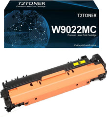 Remanufactured 1PK W9022 W9022MC Toner Cartridge Replacement for CLJ Managed E75245DN Printer (Yellow)