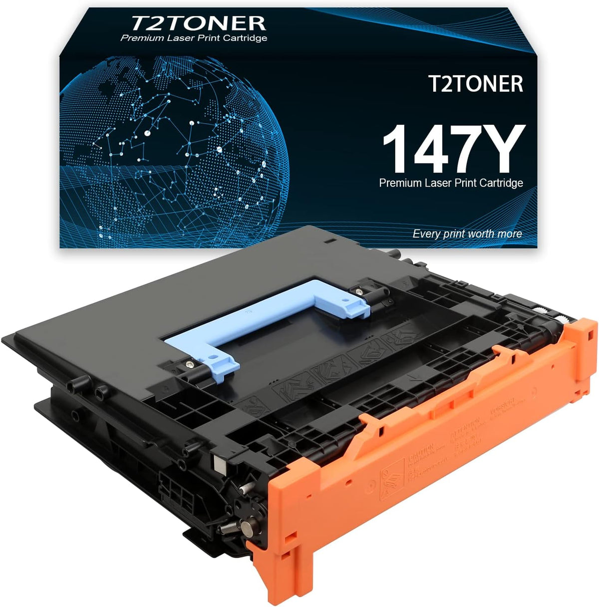 147Y Black High-Yield Toner Remanufactured W1470Y Black Toner Cartridge Replactment for LJ Enterprise M611 M612 MFP M634 M635 M636 Series Printer