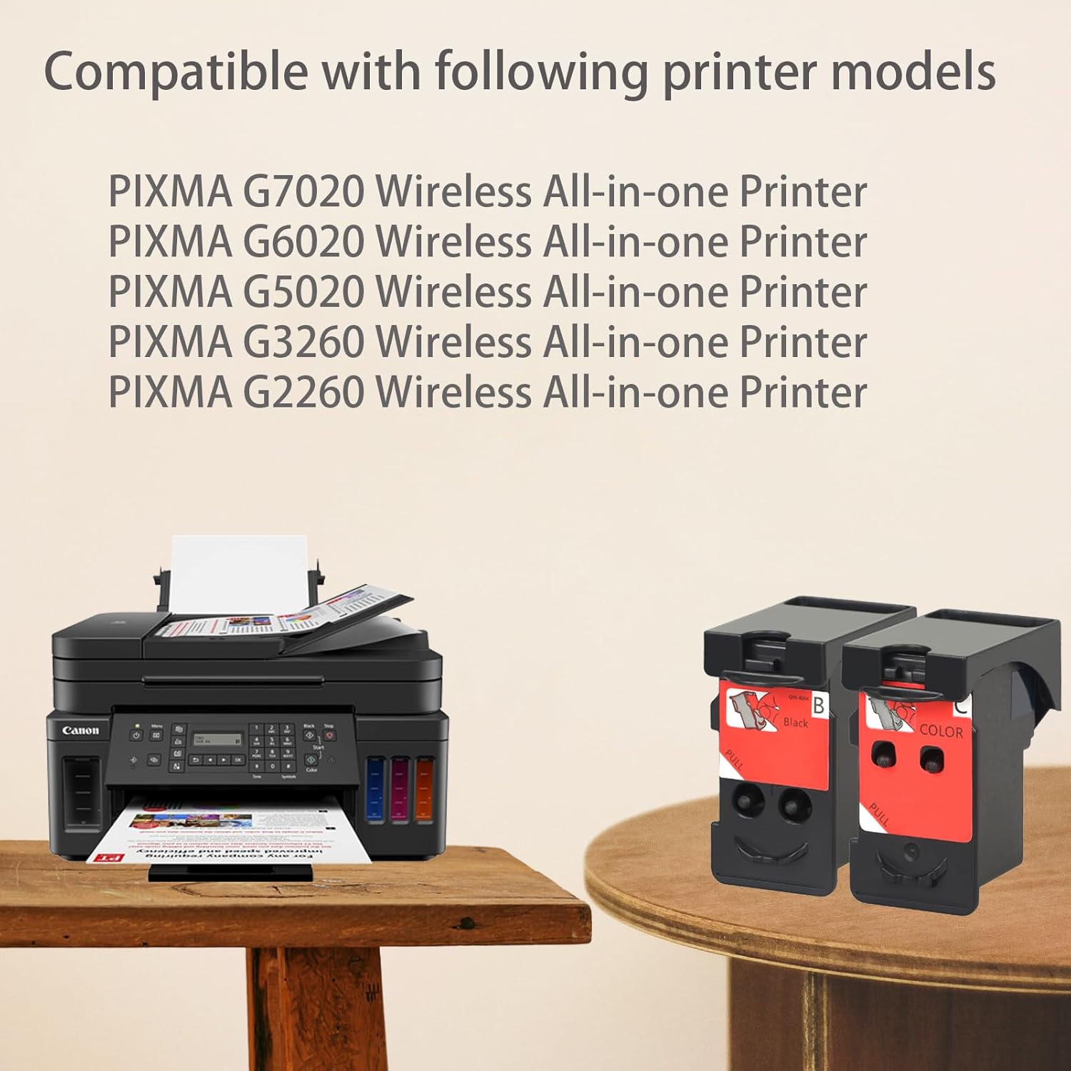 BH-20 CH-20 Printhead Replacement Remanufactured for PIXMA G7020 G6020 G5020 G1220 G1230 G2260 G2270 G3260 G3262 G3270 G4270 MegaTank Printer Head refillable Ink Cartridges 8026 8035 Set