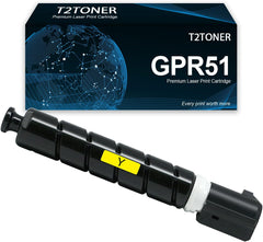 GPR51 8519B003AA Remanufactured High Yield Toner Cartridge Repalcement for Canon ImageRunner Advance C250 C250if C350 C350if Printer.1 Yellow 22,000 Pages